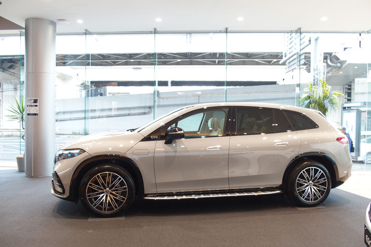 メルセデス・ベンツEQS580 4MATIC SUVスポーツ（サイドビュー）