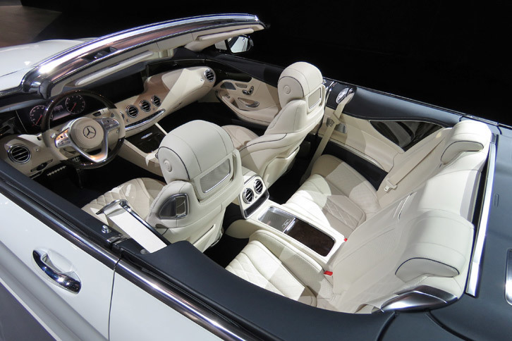 メルセデス・ベンツ S560 4MATICカブリオレ（インテリア）