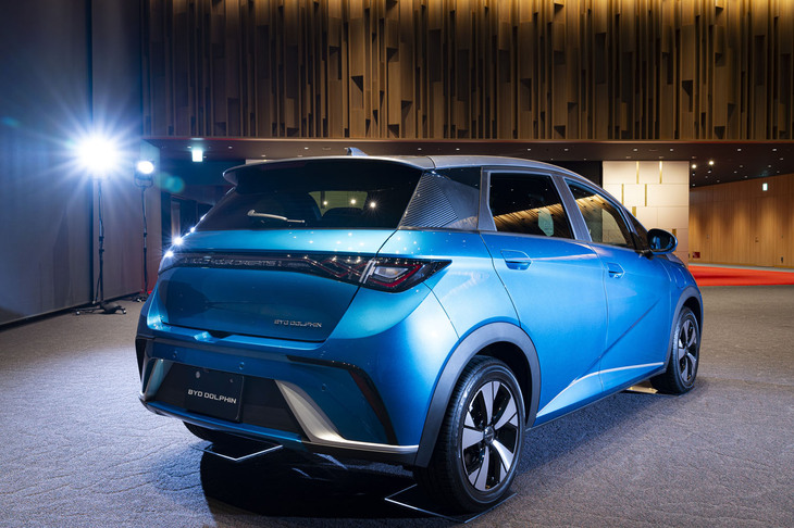 BYDドルフィン ロングレンジ（リアビュー）