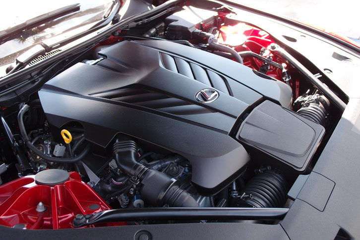 レクサスLC500（エンジン）