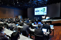 「SUBARU技術ミーティング」の会場の様子。