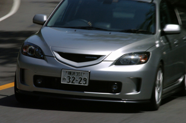 【スペック】アクセラスポーツ23S（ベース車）：全長×全幅×全高＝4485×1745×1465mm／ホイールベース＝2640mm／車重＝1280kg／駆動方式＝FF／2.3リッター直4DOHC16バルブ（171ps／6500rpm、21.8kgm／4000rpm）／価格＝204万7500円