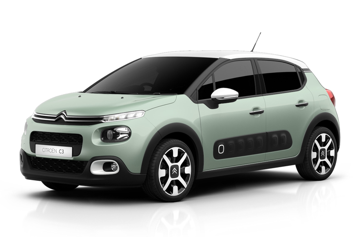 
	アーモンドグリーンの「C3コロラドエディション」。
	