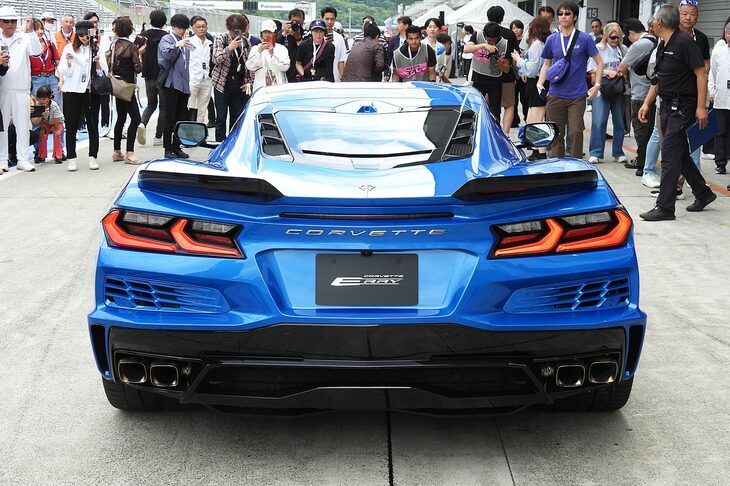 シボレー・コルベットE-Ray（リア）