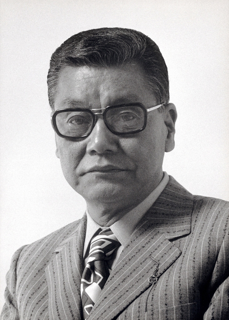 財務面や営業面でホンダを支えた藤澤武夫（1910-1988）。