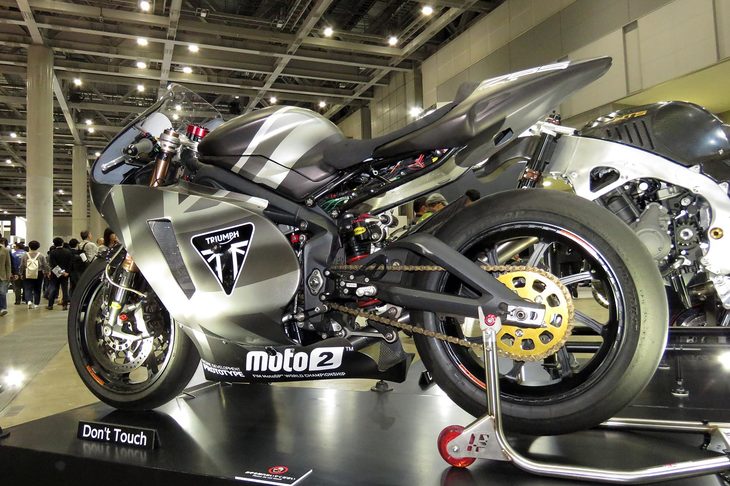 Moto2のプロトタイプ車両。