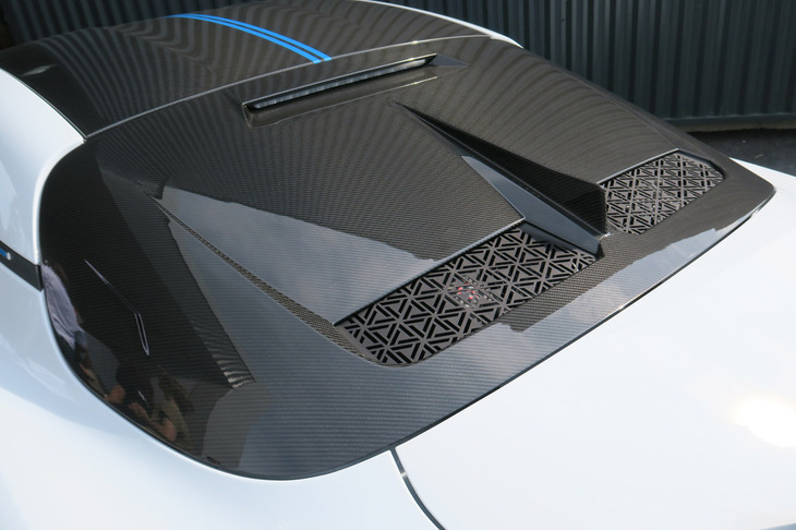 アルピーヌA110 Rルマン（カーボンリアカウル＆シャークフィン）