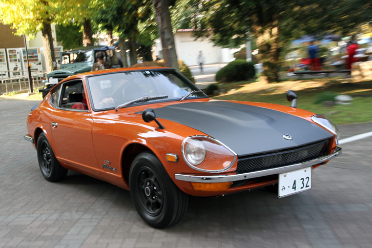 特別展示車両の1台である「日産フェアレディZ432R」。「スカイライン2000GT-R」から直6 DOHC 24バルブ2リッターエンジンを移植された「Z432」のレース用ライトウェイト仕様。