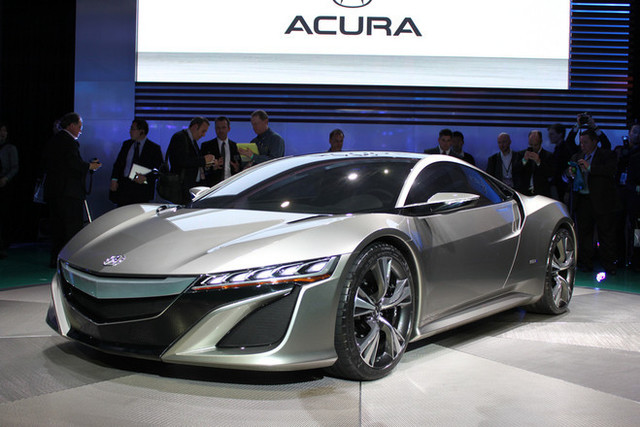 アキュラnsxコンセプト の市販化は15年 デトロイトショー12 ニュース Webcg