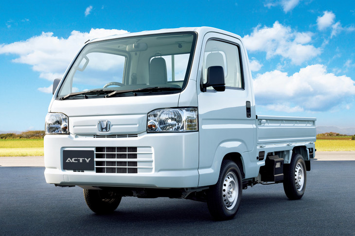 ホンダの軽トラック「アクティ トラック」。2021年6月の生産終了がアナウンスされているので、新車で欲しい人はお早めに！