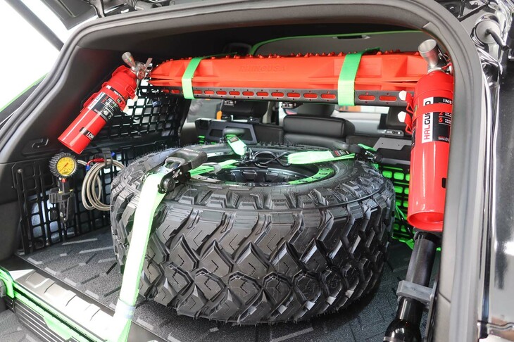 日産エクストレイル クローラー コンセプト（ラゲッジルーム）