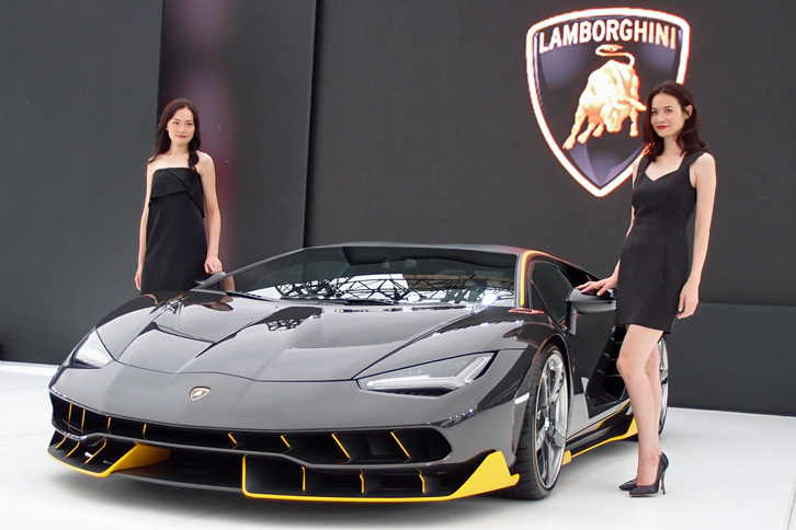 限定車の「チェンテナリオ」。日本での販売台数は明らかにされていない。