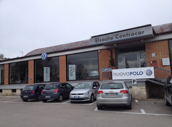 上写真のシトロエンディーラーはもともと、フォルクスワーゲンの代理店だった。2016年9月。