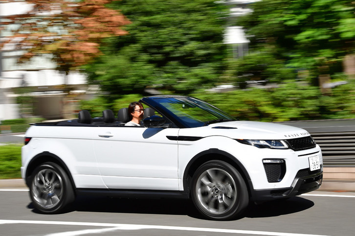 前席では風の巻き込みの影響はほとんど感じられなかった。