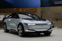 2023年のジャパンモビリティショーで発表された「THK LSR-05」。THKの自社製インホイールモーターを内蔵したコンセプトカーが、欧州で初公開された。