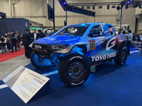 2026年から世界ラリーレイド選手権の最上位「アルティメットクラス」に参戦する「トヨタ・ハイラックス ラリーカー」。