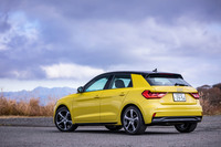 新型「A1スポーツバック」の外寸は4040×1740×1435mm、ホイールベース＝2560mm。全幅と全高は先代とほぼ同じで、全長が55mm、ホイールベースが95mmそれぞれ延長されている。