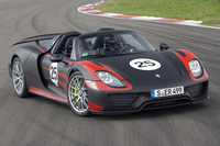 ポルシェ「918スパイダー」を世界初公開【フランクフルトショー2013】