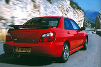 
	WRXのリアビュー
	 