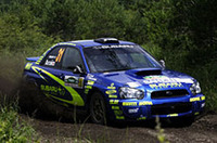 PCWRCラリーカー「インプレッサ」試乗体験！ドライバーは……の画像