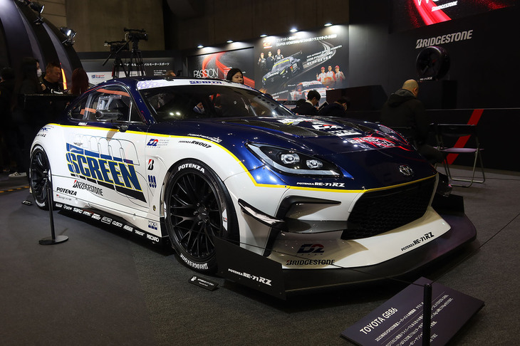 トヨタGR86 2025年REVSPEED筑波スーパーバトル参戦車両