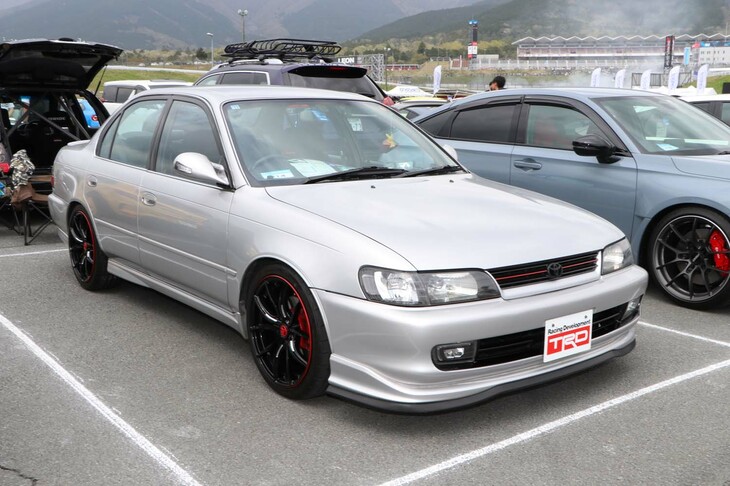 2024 RAYS FAN MEETING 参加車両（トヨタ・カローラ）