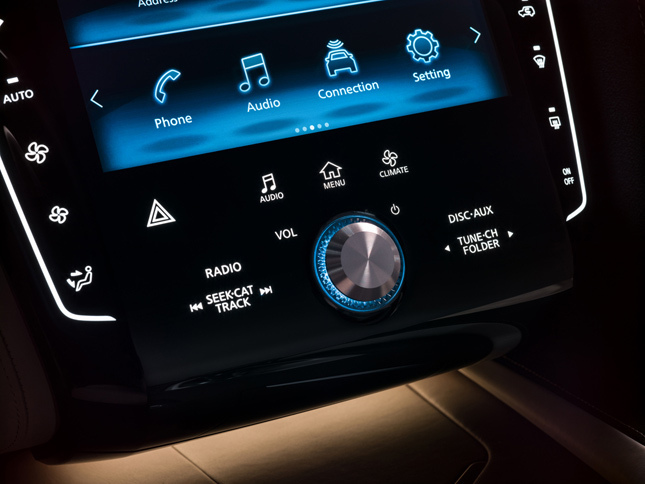 インフィニティQX50コンセプト（インテリア）