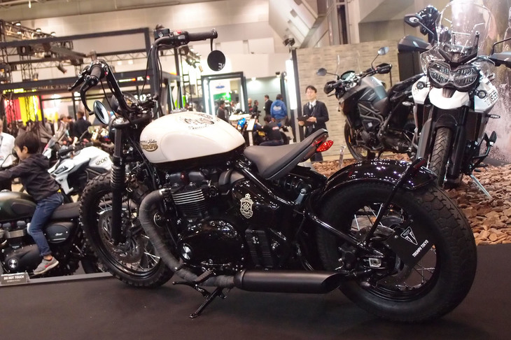 トライアンフ・ボンネビル ボバー ゼニス（ディーラーオリジナルペイント＆カスタムコンテスト最優秀車両）