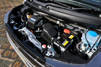 「N-WGN G・Aパッケージ」に搭載されるエンジンは自然吸気の660cc直3エンジン。58psと6.6kgmを発生する。