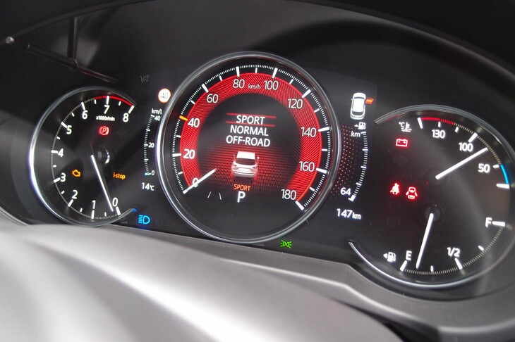 マツダCX-5 20Sフィールドジャーニー（メーターパネル）