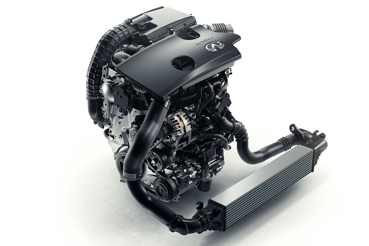 日産の「VC-T」エンジン。インフィニティブランドからリリースされる。