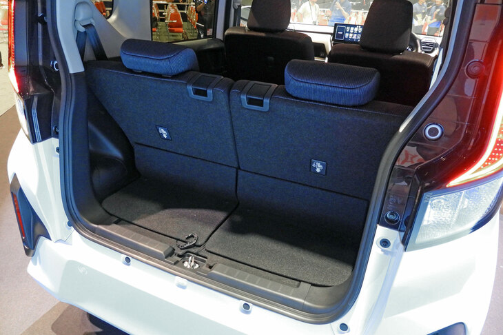 ダイハツ・ムーヴRS（ラゲッジスペース）