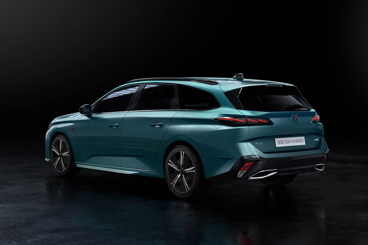 プジョー308SW（リアビュー）