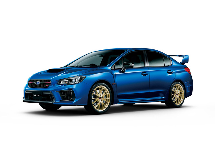 555台の台数限定で販売された「スバルWRX STI EJ20ファイナルエディション」。回転部品の重量公差と回転バランス公差を抑えた、スペシャルチューンのEJ20型エンジンを搭載する。