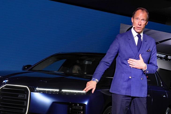 BMW本社 開発部門 先進デザイン、デザインワークス、デザインアイデンティティー部 ヴァイスプレジデントのアンダース・ワーミング氏。