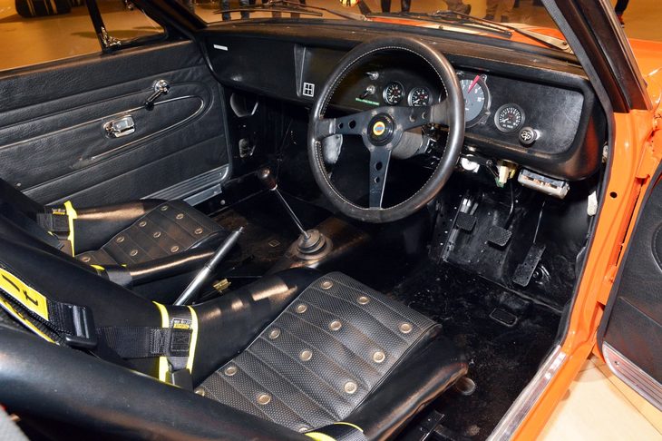 インテリアも、すっかりきれいにレストアされている。