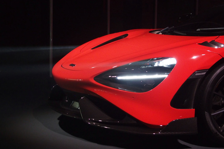 マクラーレン765LT（フロントマスク）