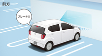 トヨタが軽乗用車の「ピクシス エポック」を一部改良　予防安全システムを強化の画像