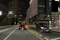 首都高・八重洲線でイナズマのように左側から追い越していった「ポルシェ911」。991型の一文字テールなので「カレラ4」系だろう。KK線経由で都心環状線に出たあと、その背後に食らいついた。外回りの“ゆうこりん”コーナー手前でインを差せそうな場面もあったが、オトナなので自制した（笑）。