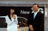 【Movie】小倉優子が来た！（ヒュンダイ「XG」発表会）の画像