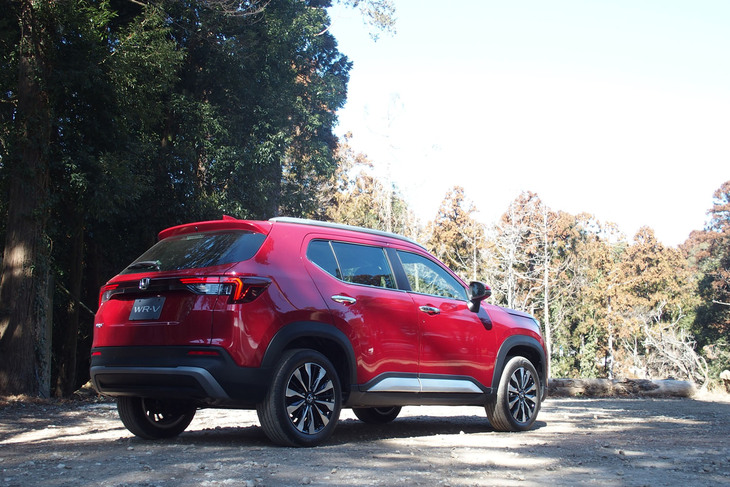 ホンダWR-V Z＋（リアビュー）