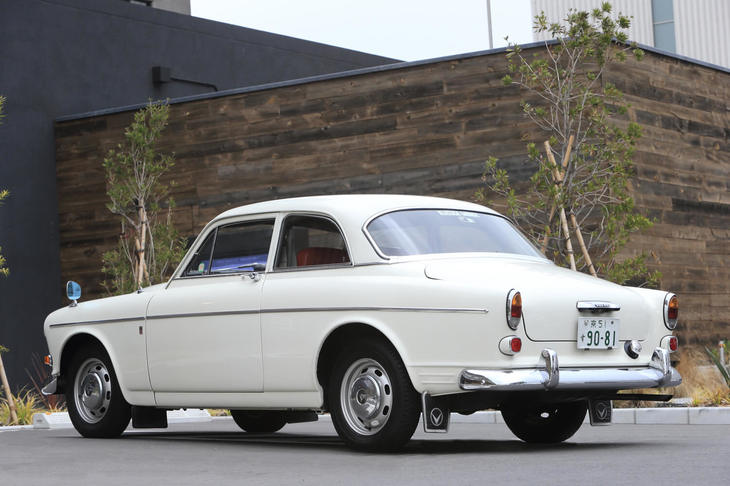 今回試乗した「122Sアマゾン」。1956年に登場した「120」シリーズの高性能モデルである。試乗車はモデル末期の1970年に生産された個体。