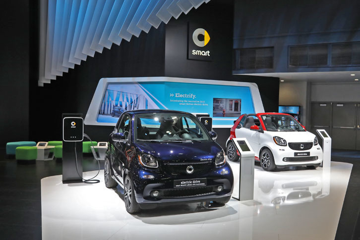 スマートブースの様子。