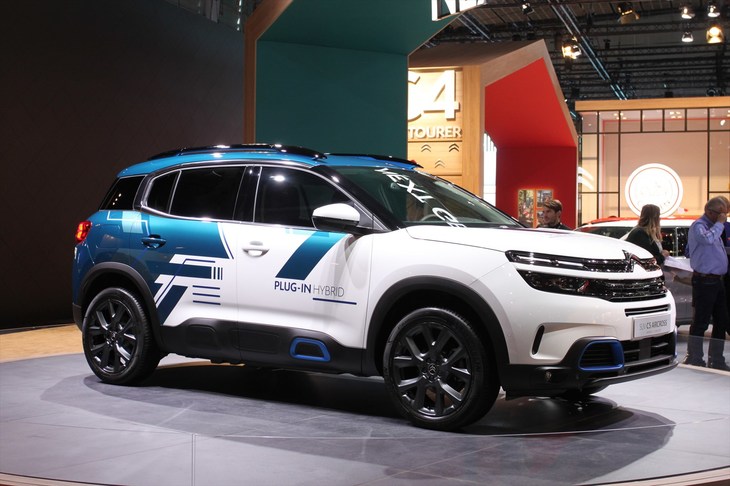 シトロエンC5エアクロス ハイブリッドコンセプト