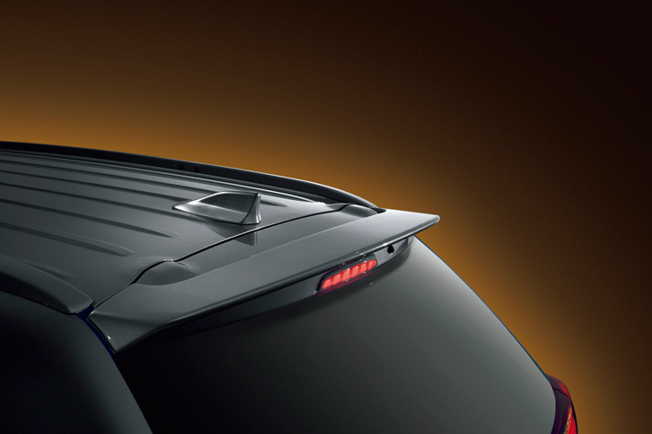 「ACTIVE GEARコンプリートパッケージ」に含まれるテールゲートスポイラー。