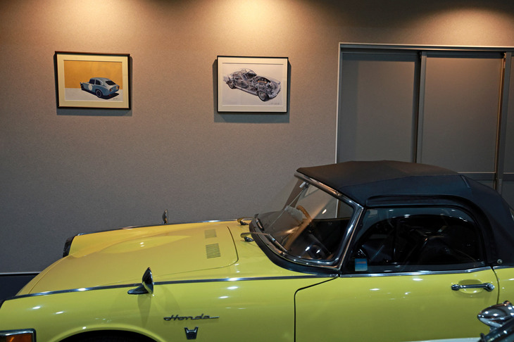 大学を卒業した1989年に手に入れたS800M。秋元さんにとって2台目となるエスハチ。