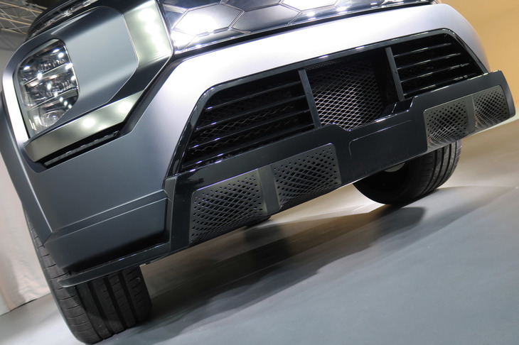 三菱ヴィジョン ラリーアート コンセプト（フロントバンパー）