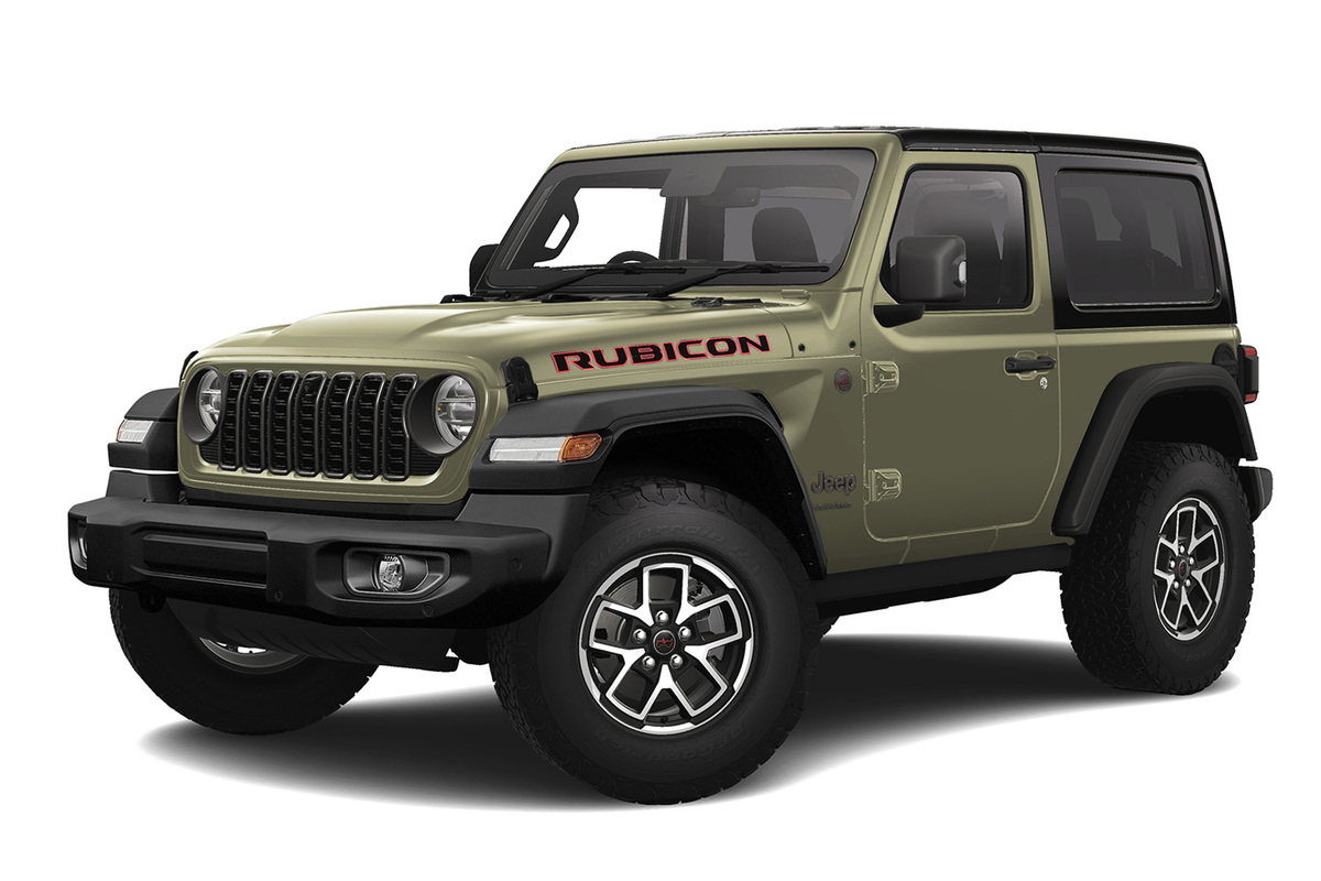 ジープ・ラングラー」にミリタリーカラーの2ドアモデル登場 150台を