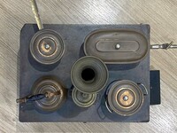 上部から。本物のオーブンと見間違えるほど。