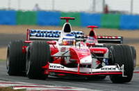 F1フランスGP、ラルフ・シューマッハー2連勝！【F1 03】の画像